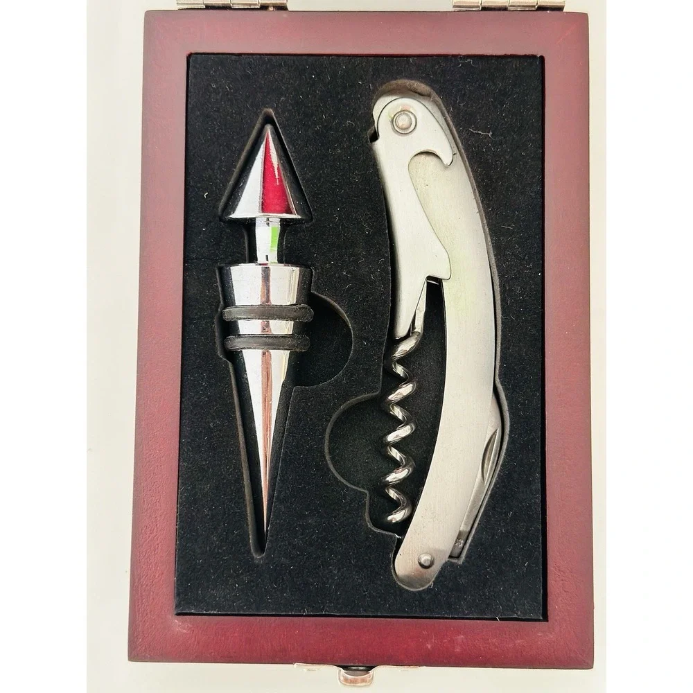 Wine bottle saver and Multi Purpose Corkscrew bottle opener